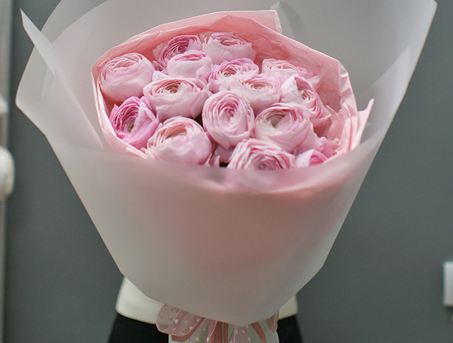 Bouquet Ranunculus Light Pink ( pre-order, 10 days) photo